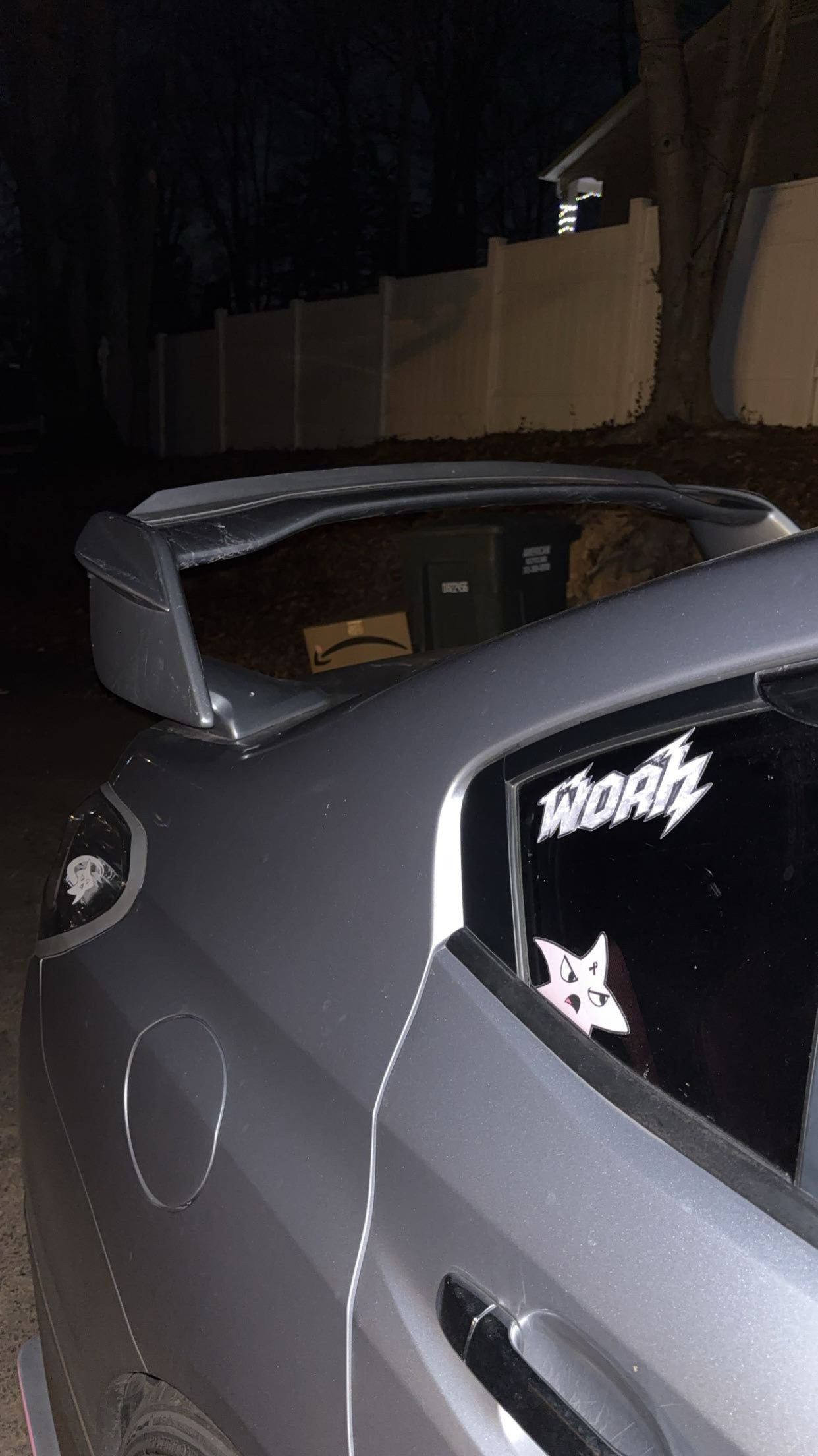 “Flashy” woah decal